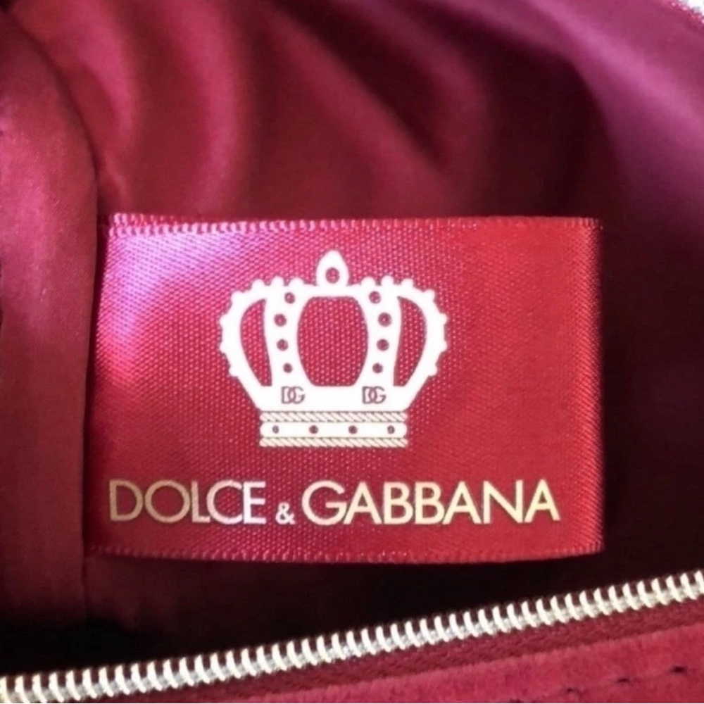 Dolce & Gabbana Rich Red Toiletry Bag - Picture 6 of 7